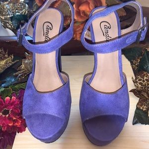 Purple Platform Heels